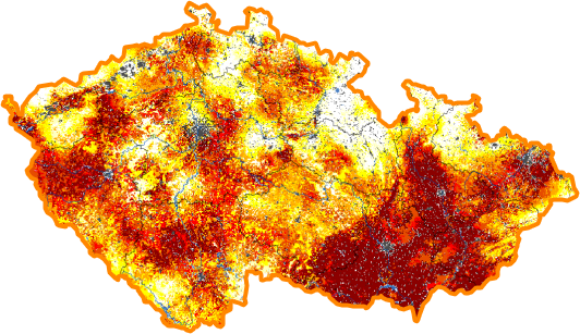 Intenzita sucha - 29. červen 2014