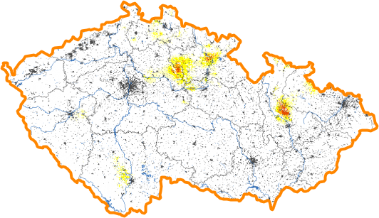 Intenzita sucha - 21. prosinec 2014