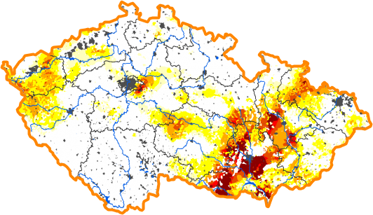 Intenzita sucha - 30. září 2012