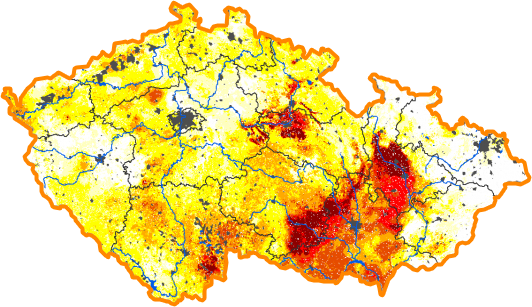 Intenzita sucha - 28. květen 2017