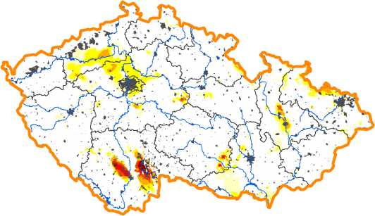 Intenzita sucha - 1. březen 2020