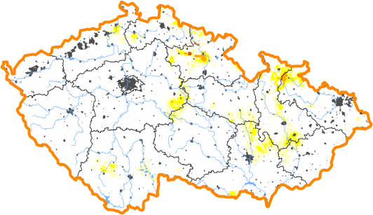 Intenzita sucha - 6. červen 2021