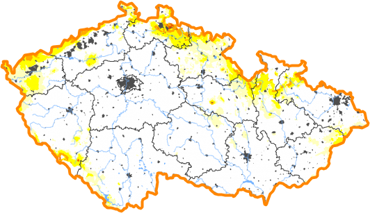 Intenzita sucha - 29. leden 2023