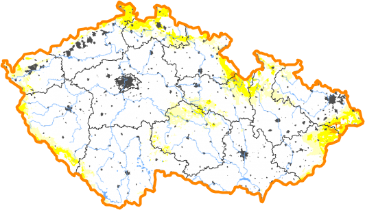 Intenzita sucha - 3. březen 2024