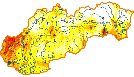 Intenzita sucha - 21. jún 2015