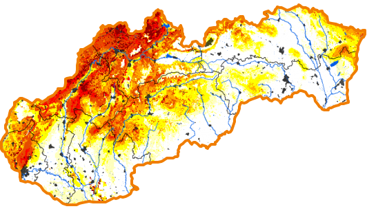 Intenzita sucha - 14. apríl 2024