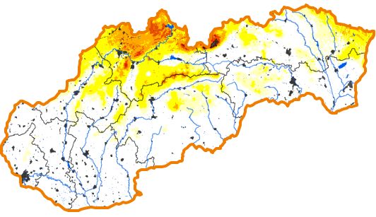 Intenzita sucha - 17. november 2024