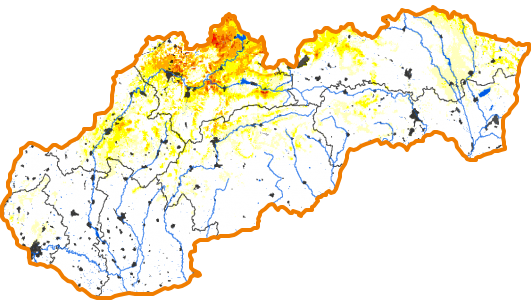 Intenzita sucha - 15. december 2024