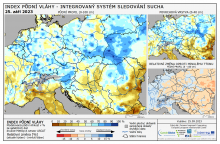 Index půdní vláhy - Evropa - 24. září 2023